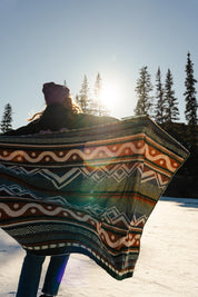 Blanket Mountains | Green & Orange