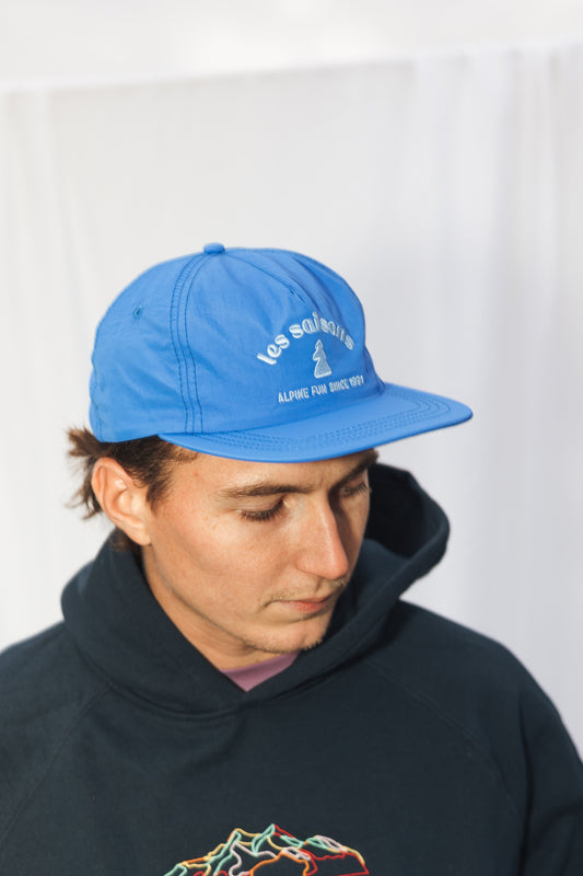 breathable cap sport royal blue made in canada