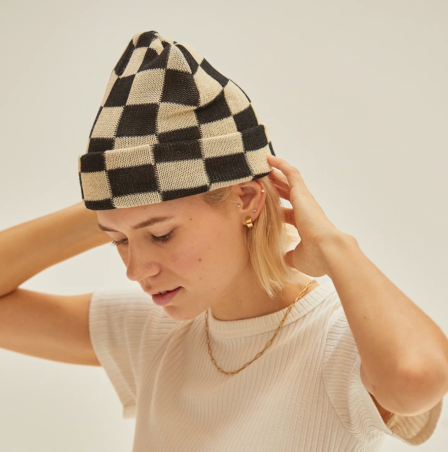 Damier | Tuque