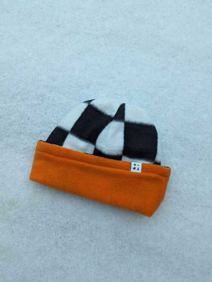 Reversible Fleece Beanie | Double