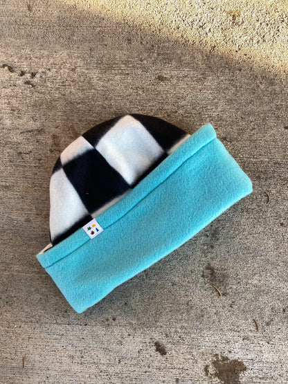 Reversible Fleece Beanie | Double